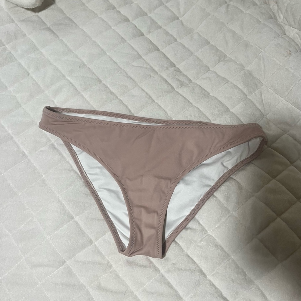 Nude/pink bikini bottoms size S